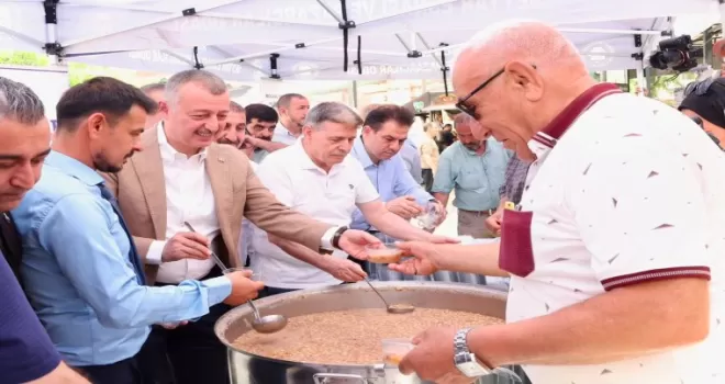 Kocaeli’de aşure kazanı kardeşlik için kaynadı