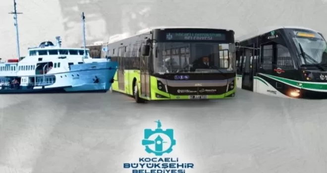 Kocaeli’de bayram boyunca ulaşım ücretsiz