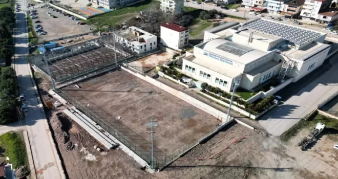 Kocaeli’de Çamlıtepe Spor Kompleksi ortaya çıkıyor