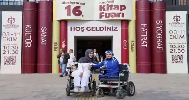 Kocaeli’de “Engelsiz Taksi” ile Kitap Fuarı’na kolay ulaşım