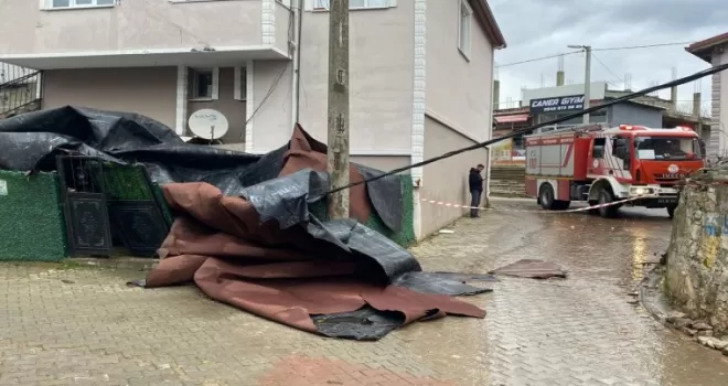 Kocaeli’de fırtına mağdurlarına Büyükşehir sahip çıktı