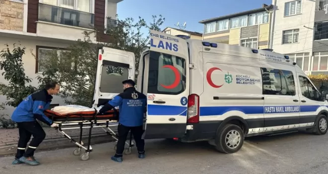 Kocaeli’de Hasta Nakil Ambulans hizmeti 13 bin 699 vatandaşa ulaştı