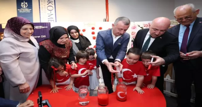 Kocaeli’de KO-MEK’in eserleri göz kamaştırdı