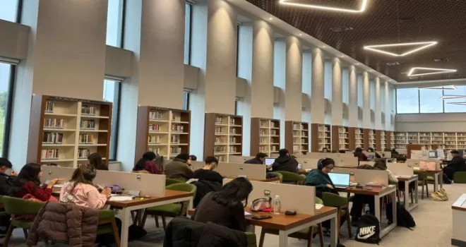 Kocaeli’de kütüphaneler gençlerle dolup taştı