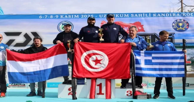 Kocaeli’de olta ustalarının nefes kesen yarışı