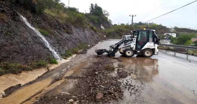 Kocaeli’de rekor yağışa canla başla mücadele