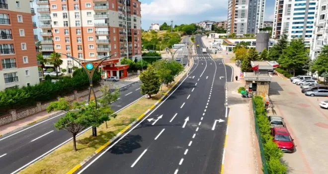 Kocaeli’de Santral Rampası yeniden çift yönlü trafiğe açıldı