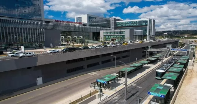 Kocaeli’de Şehir Hastanesine 15 dakikada bir tramvay