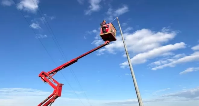Kocaeli’de Türk bayrağı yeniden İzmit semalarında dalgalanıyor