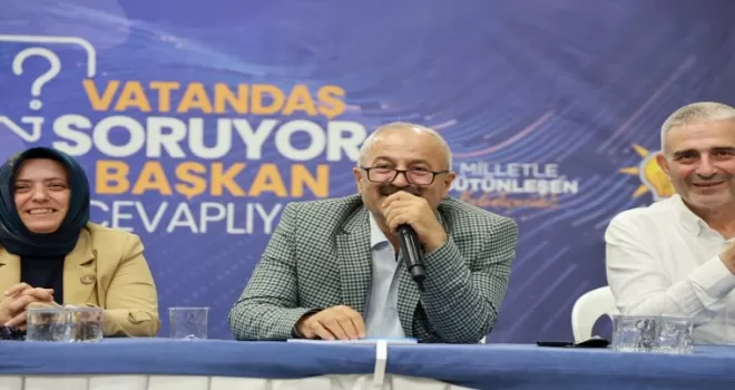 Kocaeli Gebze’de Başkan Büyükgöz, Tatlıkuyu’da vatandaşlarla buluştu