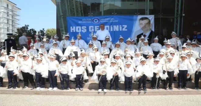Kocaeli Gölcük’te sünnet çocuklarının mutluluğu şölene dönüştü