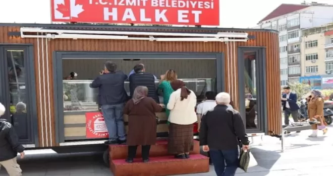 Kocaeli İzmit Halk Et Aracı bugün Kuruçeşme’de
