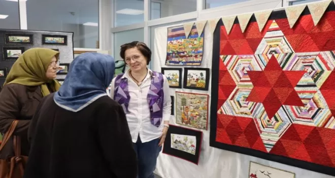 Kocaeli İzmit’te Dünya Sanat Günü’ne özel Kırkyama söyleşisi 