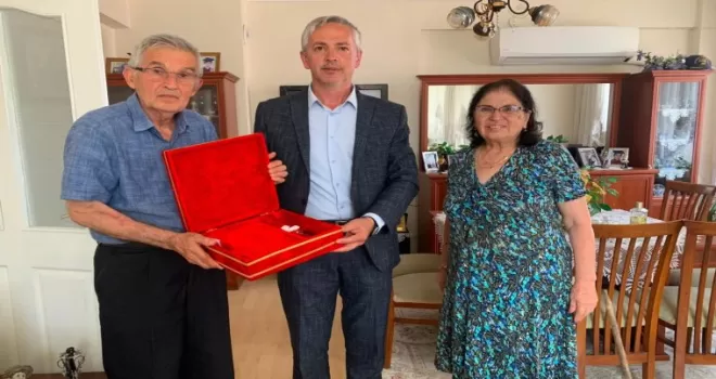 Kocaeli İzmit’te gazilere vefa ziyaretleri sürüyor