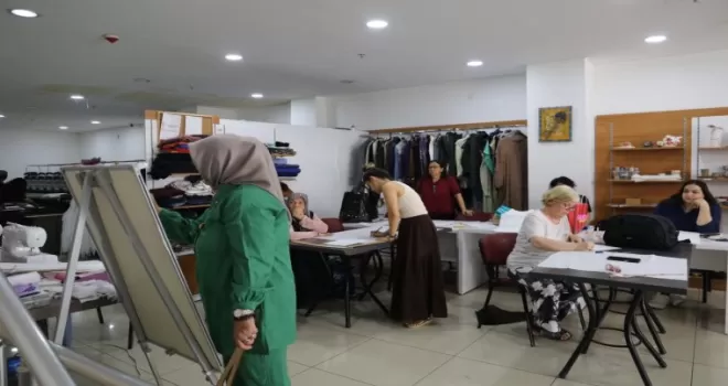 Kocaeli İzmit’te kadınlara yaz dönemi dikiş kursu