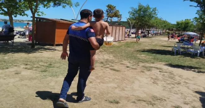 Kocaeli Kandıra sahillerinde kaybolan çocuklar teslim edildi