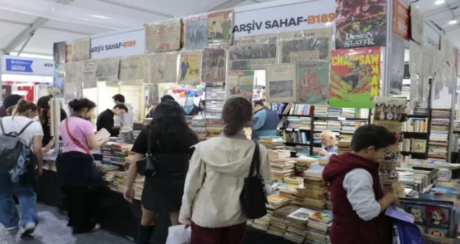 Kocaeli Kitap Fuarı’nda sahaflara büyük ilgi