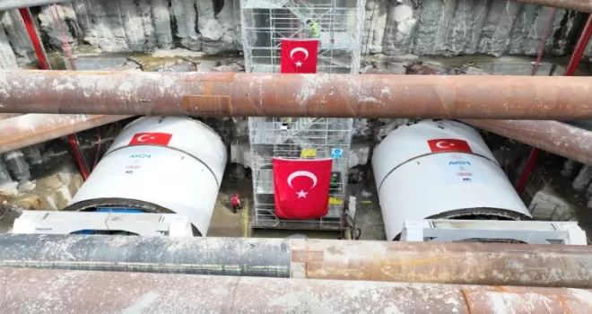 Kocaeli Körfezray’la nefes alacak... Dev köstebekler tünel açmaya başladı