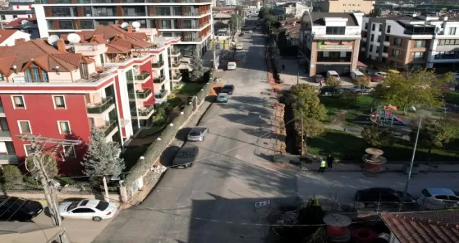 Kocaeli Şehit Ergün Köncü Caddesi yenileniyor
