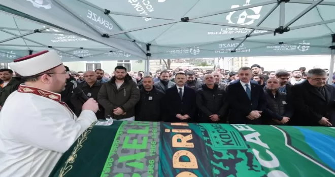 Kocaelispor–Beşiktaş maçında hayatını kaybeden Harda Kaçmaz’a son görev