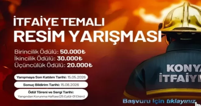 Konya Büyükşehir’den ödüllü resim yarışması