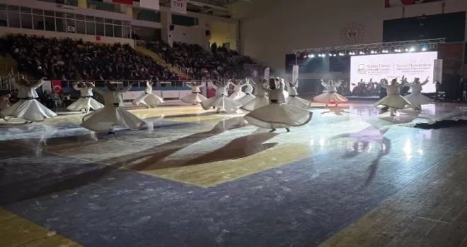 Konya Büyükşehir Sema Topluluğu’ndan görkemli gösteri