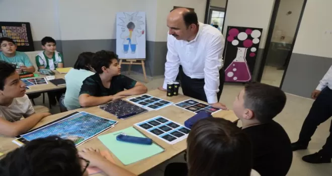 Konya’da Başkan Altay, Bilgehane ve Yaz Kur’an kursiyerleriyle buluştu