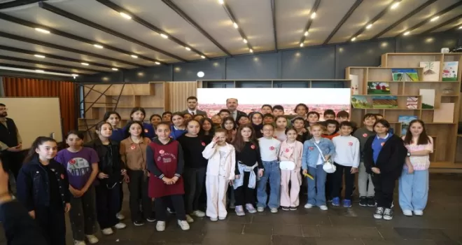 Konya’da Başkan Altay, çocuk ve gençlik meclisi üyeleriyle buluştu