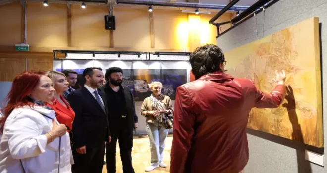 Konya’da ’Belleğin İzi’ sergisi açıldı