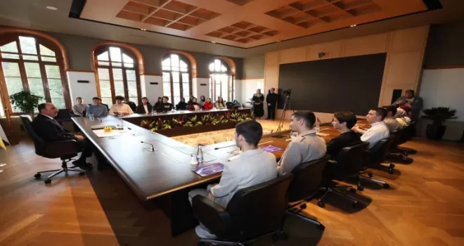 Konya’da genç seyyahlar Büyükşehir’de buluştu
