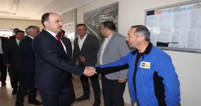 Konya’da içme suyu tesislerine Başkan Altay’dan ziyaret