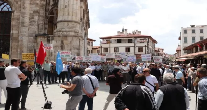 Konya’da MİLKO’dan Gazze için çağrı