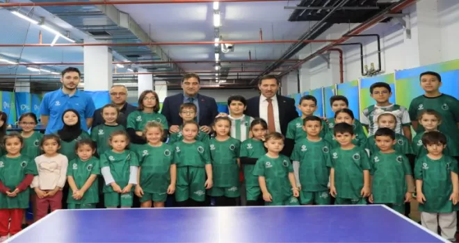 Konya’da Milletvekili Karaman ve Başkan Kılca sporcularla buluştu