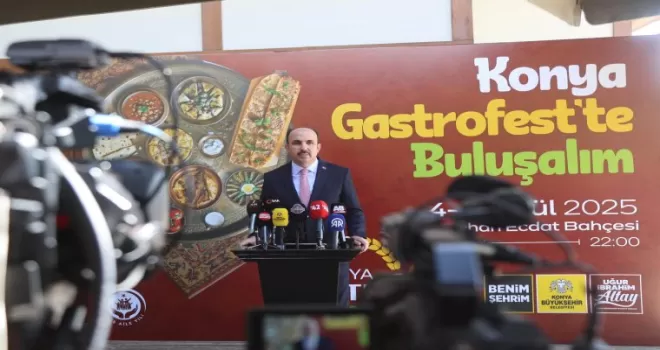 Konya’dan ’GastroFest’ daveti