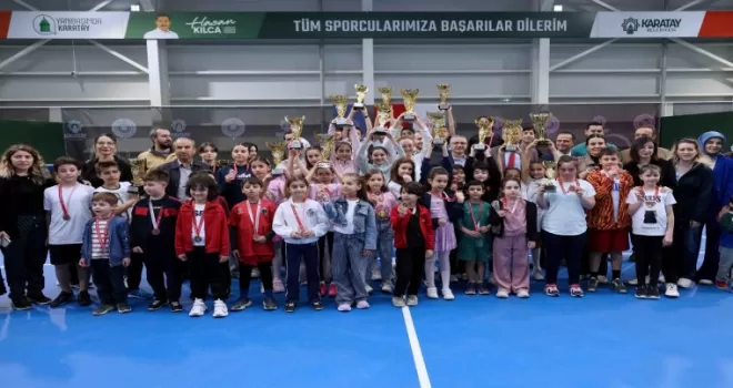 Konya Karatay’da 23 Nisan Turnuvası kupalarla taçlandı