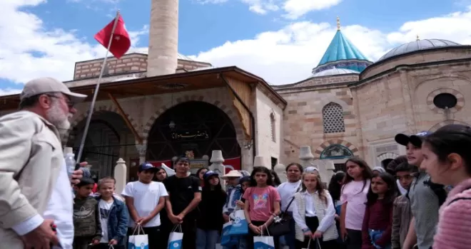 Konya Karatay’da ’Kitap Okuma Projesi’ gezi ile ödüllendirildi