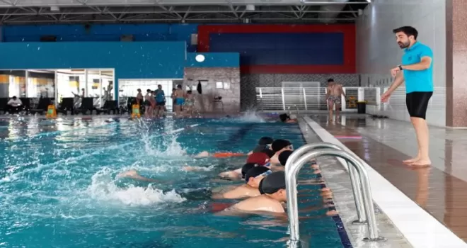Konya Karatay Kış Spor Okulları’na yoğun ilgi