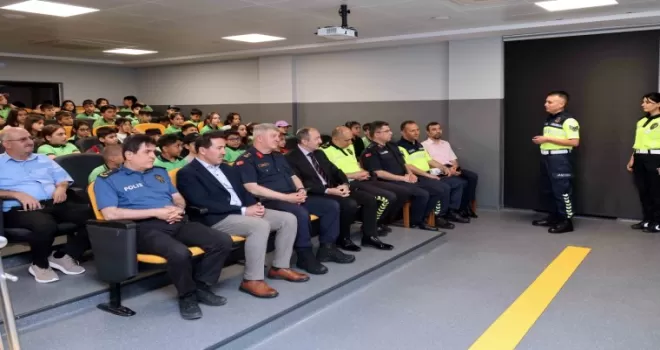 Konya Karatay Trafik Eğitim Parkı’nda eğitimler tamamlandı