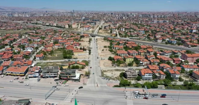 Konya Meram’da Hasanköy yeni çehreye kavuşuyor