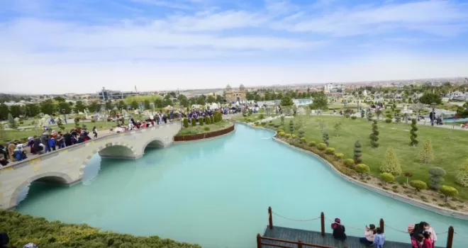 Konya Meram’ın efsane parkı yaza damga vurdu