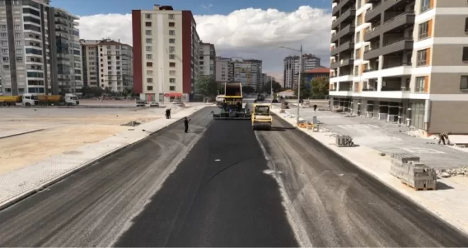 Konya Selçuklu’da asfalt çalışmaları sürüyor