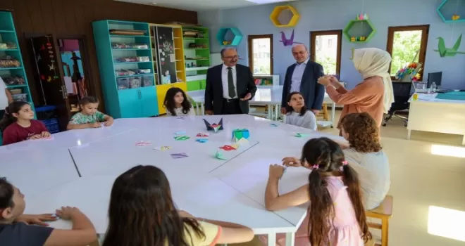 Konya Selçuklu’da Kaymakam Candan’dan öğrenme ortamlarına inceleme