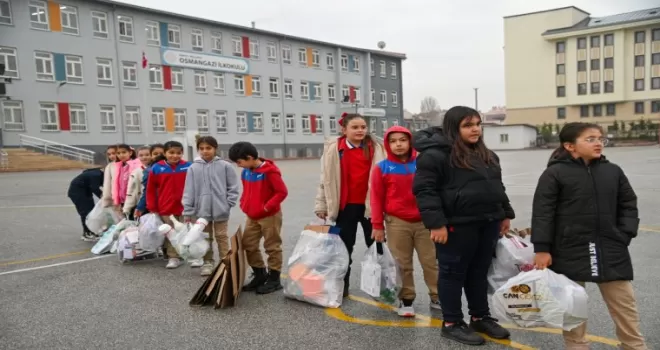 Konya Selçuklu’da okullar ’sıfır atık’ için yarışıyor