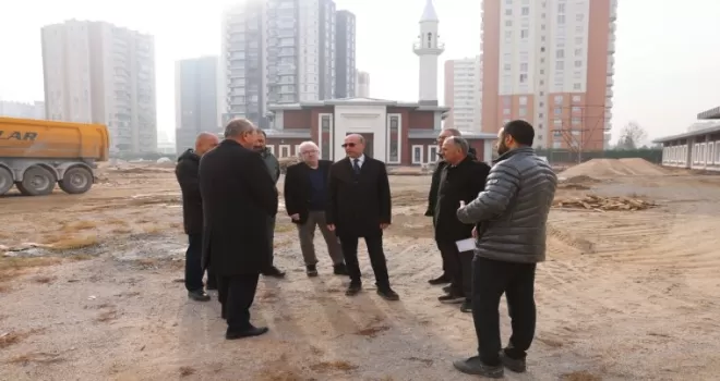 Konya Selçuklu’da Yazır Mahallesi Külliyesi’nde inceleme