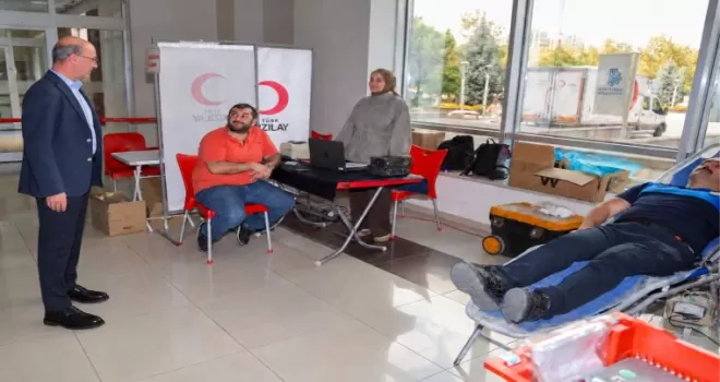 Konya Selçuklu’dan kan bağışına tam destek