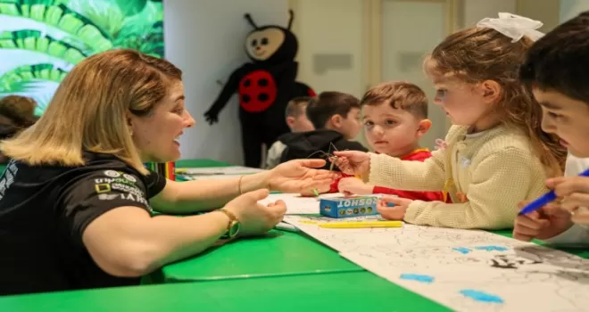 Konya Tropikal Kelebek Bahçesi’nde eğlenceli etkinlikler