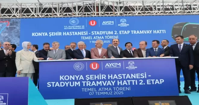 Konya’ya yeni tramvay hattı... Konya’nın raylı sistem ağı genişliyor