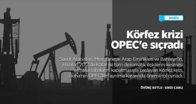 Körfez krizi OPEC'e sıçradı