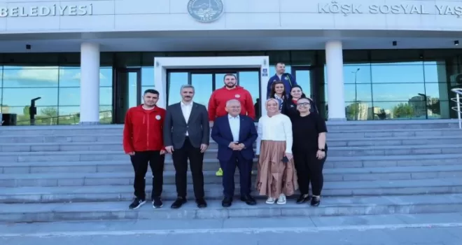 Köşk Sosyal Yaşam Merkezi Başkan Büyükkılıç’ı ağırladı