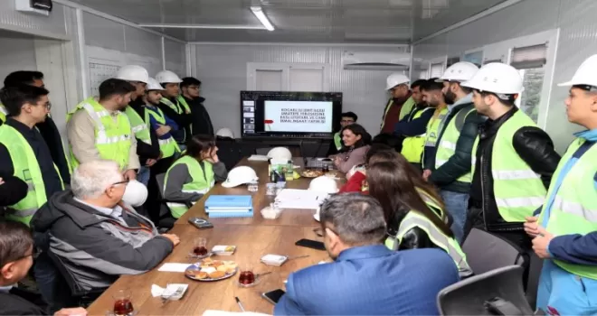 KOÜ’lü öğrenciler Büyükşehir’in projesini inceledi